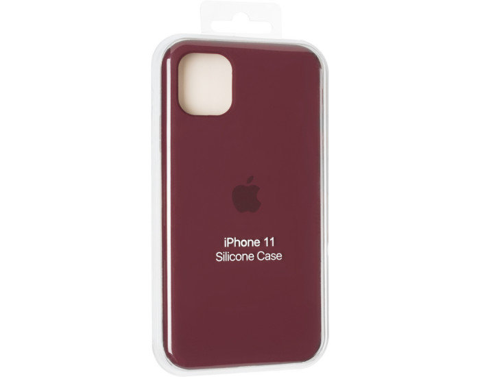 Чехол-силикон оригинал Full Soft Matte iPhone 13 Pro Max, Marsala