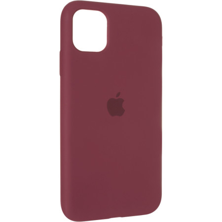 Чехол-силикон оригинал Full Soft Matte iPhone 13 Pro Max Marsala