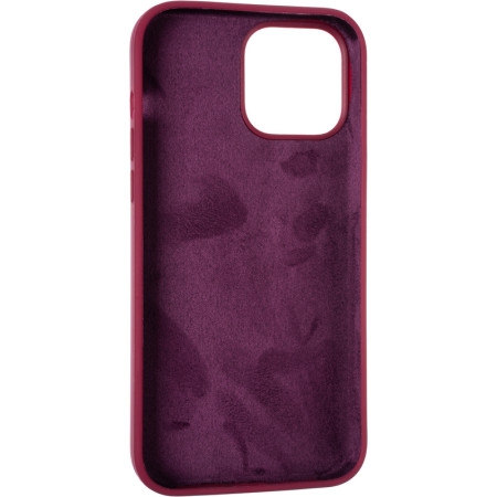 Чехол-силикон оригинал Full Soft Case for iPhone 13 Pro Max Marsala (Without logo)