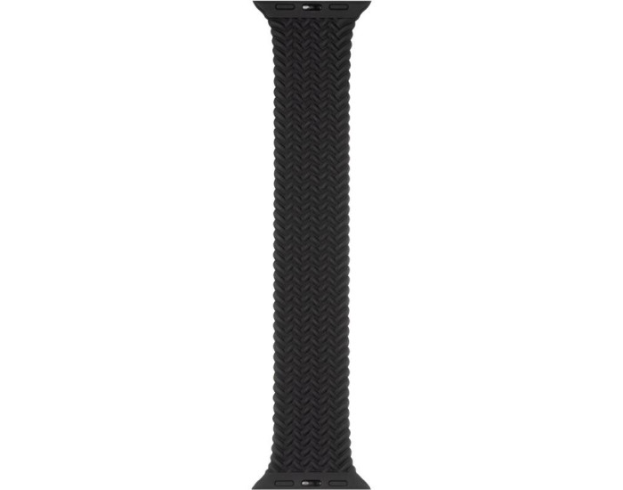 Ремешок для Apple Watch Braided Solo Loop Band Series 38/40 mm (M Size) (Черный / Black)