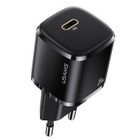Сетевое зарядное устройство Usams (US-CC124) T36 (20W) Super Si Black