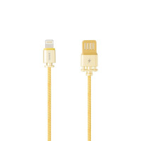 Кабель USB Remax (OR) Dominator Fast Char RC-064i iPhone 7 (1m) (Золотой / Gold)