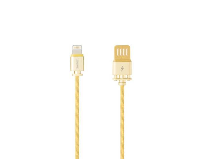 Кабель USB Remax (OR) Dominator Fast USB to Lightning RC-064i iPhone 7 (1m) Золотой/Gold