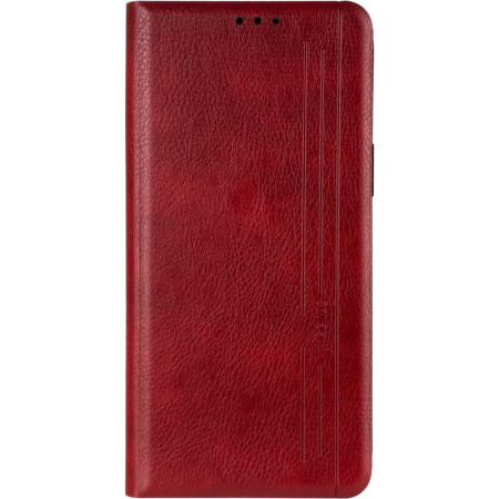 Чехол-книга Leather Gelius New iPhone 12 Pro Max Red