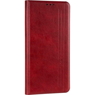 Чехол-книга Leather Gelius New iPhone 12 Pro Max Red