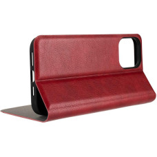 Чохол-книга Leather Gelius New iPhone 12 Pro Max Red