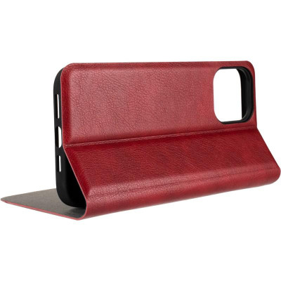 Чехол-книга Leather Gelius New iPhone 12 Pro Max Red