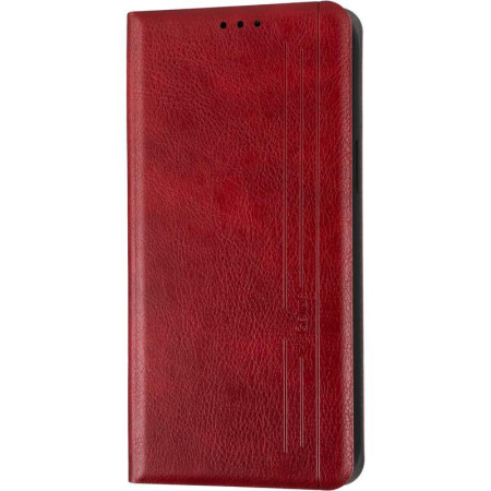 Чехол-книга Leather Gelius New iPhone 12 Pro Max Red
