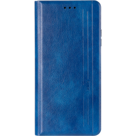 Чехол-книга Leather Gelius New Xiaomi Redmi Note 9T Blue