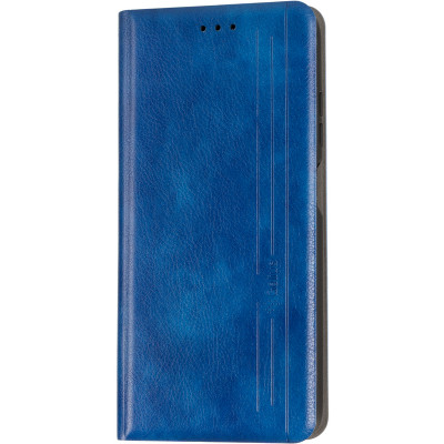 Чохол-книга Leather Gelius New Xiaomi Redmi Note 9T Blue