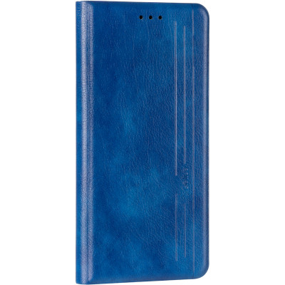 Чохол-книга Leather Gelius New Xiaomi Redmi Note 9T Blue