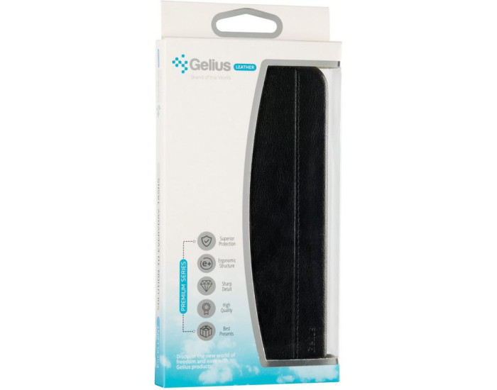 Чохол-книга Leather Gelius Samsung A415 A41 Black