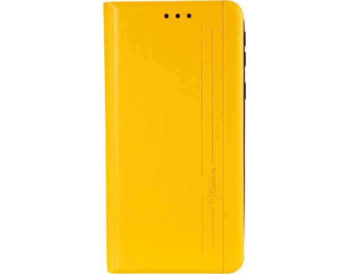 Чохол-книга Leather Gelius New Samsung A013 A01 Core Yellow