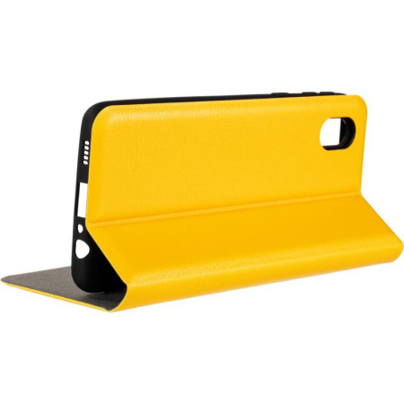 Чехол-книга Leather Gelius New Samsung A013 A01 Core Yellow
