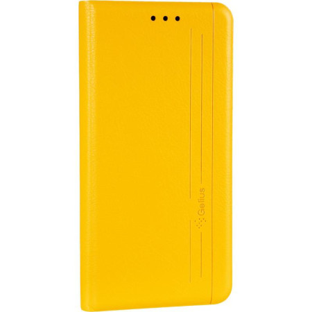 Чехол-книга Leather Gelius New Samsung A013 A01 Core Yellow