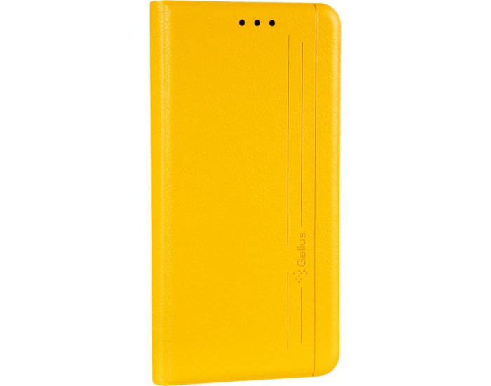 Чохол-книга Leather Gelius New Samsung A013 A01 Core Yellow
