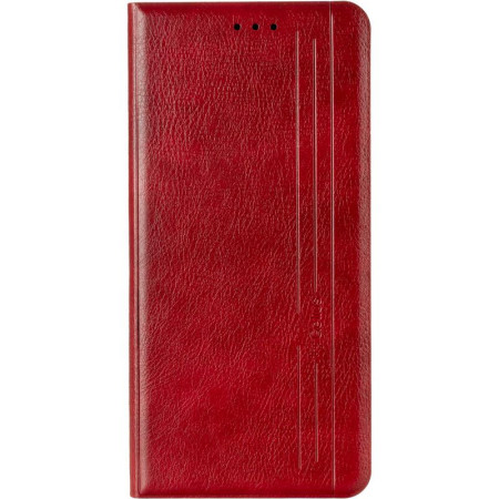 Чехол-книга Leather Gelius New Samsung G996 S21 Plus Red