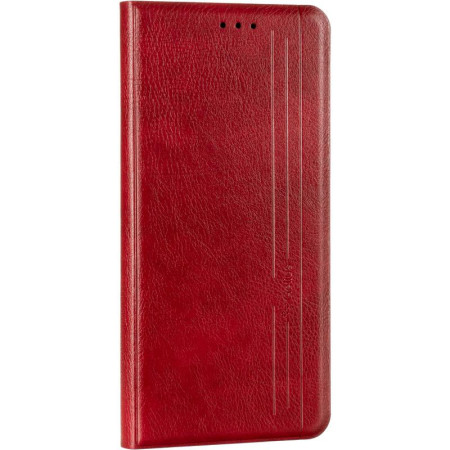 Чехол-книга Leather Gelius New Samsung G996 S21 Plus Red