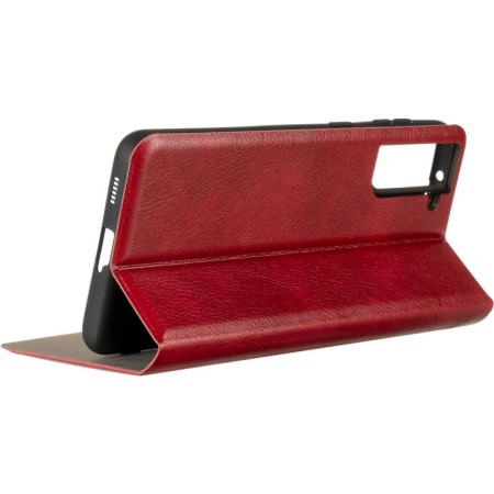 Чехол-книга Leather Gelius New Samsung G996 S21 Plus Red
