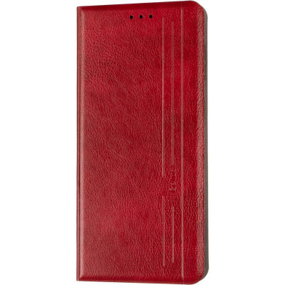 Чохол-книга Leather Gelius New Samsung G996 S21 Plus Red