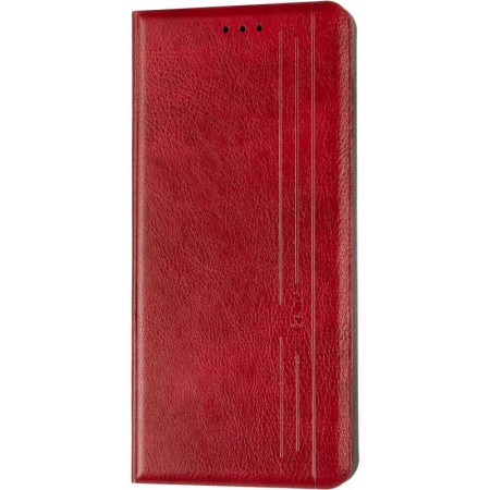 Чехол-книга Leather Gelius New Samsung G996 S21 Plus Red