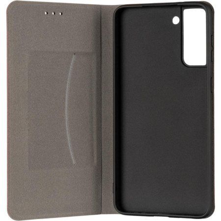 Чехол-книга Leather Gelius New Samsung G996 S21 Plus Red