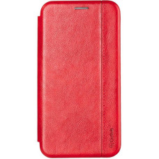 Чехол-книга Leather Gelius Huawei P40 Lite E Red