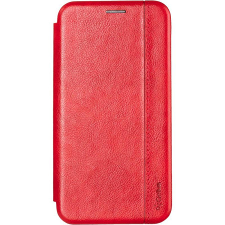 Чехол-книга Leather Gelius Huawei P40 Lite E Red