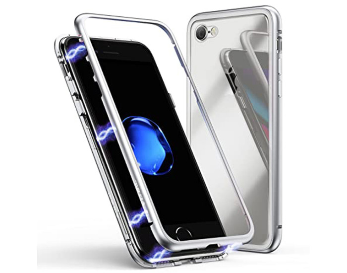 Чехол iPaky Magnet iPhone 7 Silver