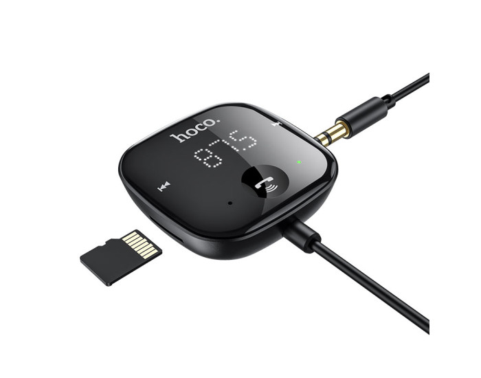 Бездротовий ресивер USB Hoco E65 Unity Car FM transmitter BT5.0 Black