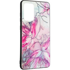 Чехол-силикон Marble Case Xiaomi Poco F3, Grey