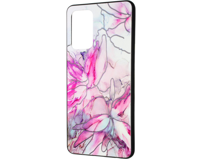 Чехол-силикон Marble Case Xiaomi Poco F3, Grey