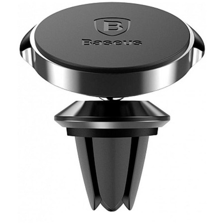 Автодержатель магнитный в дефлектор Baseus Small Ears Series Magnetic Suction Bracket (SUER-A01) (Черный / Black)
