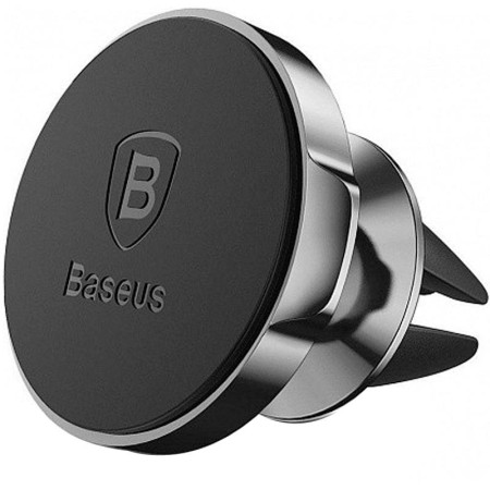 Автодержатель магнитный в дефлектор Baseus Small Ears Series Magnetic Suction Bracket (SUER-A01) (Черный / Black)