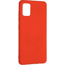 Чехол-силикон оригинал Full Soft Matte Samsung A315 A31 Red (Класс B)