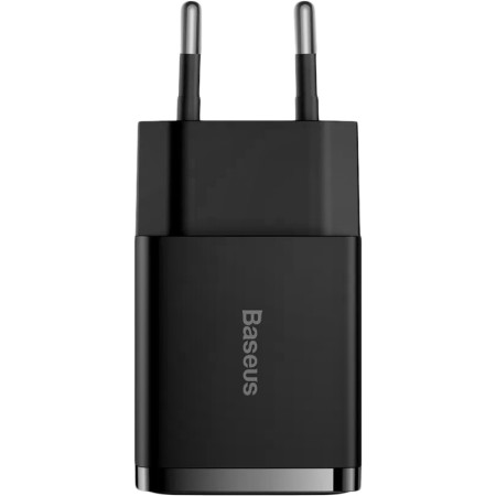 Сетевое зарядное устройство 2USB Baseus Compact Charger 10.5W (CCXJ010201) (черный \ Black)