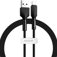 Кабель USB Baseus Silica Lightning (CALGJ-01) Black 1m
