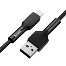 Кабель USB Baseus Silica USB to Lightning (1m) Black (CALGJ-01)