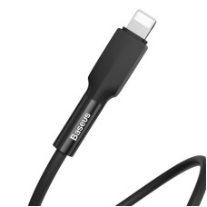 Кабель USB Baseus Silica USB to Lightning (1m) Black (CALGJ-01)