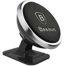 Автодержатель Baseus 360-degree Rotation Magnetic (Paste type) (SUGENT-NT0S) (Silver / Металик)