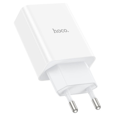 Сетевое зарядное устройство Hoco C99A (1USB + 2Type-C) (PD20W+QC3.0) Белый
