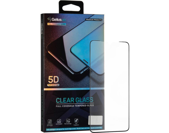 Защитное стекло Gelius Pro 5D Samsung G996 S21 Plus, Black