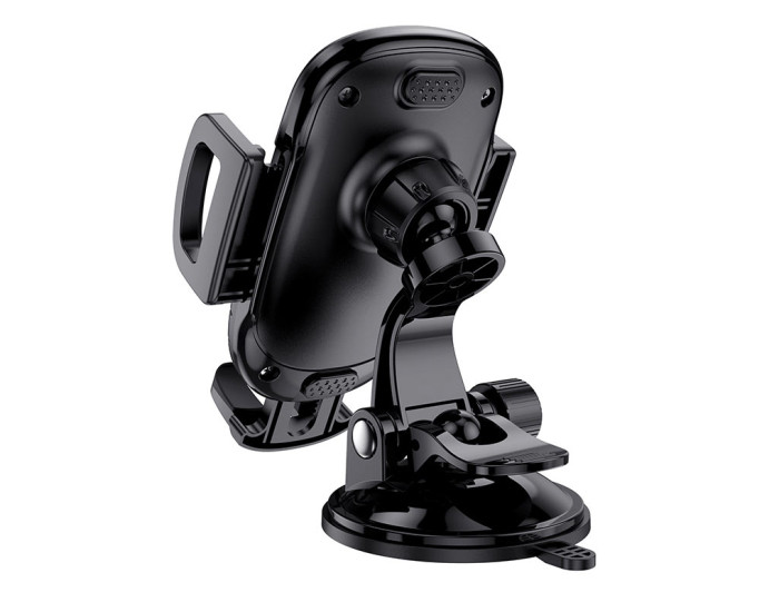 Автодержатель для телефона Borofone (BH37) Route Push Type Suction Cup Black