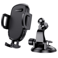 Автодержатель для телефона Borofone (BH37) Route Push Type Suction Cup Black