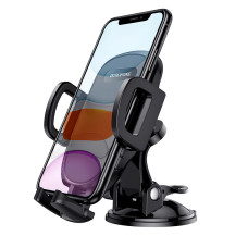 Автодержатель для телефона Borofone (BH37) Route Push Type Suction Cup Black