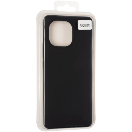 Чехол-силикон оригинал 99% Soft Matte Xiaomi Mi11 Black