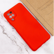 Чехол-силикон Cover Lakshmi Full Camera Samsung M53 5G (Красный / Red)