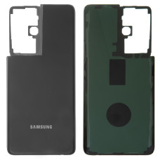 Задняя панель корпуса для Samsung G998, S21 Ultra, черный