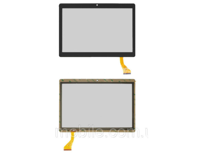 Сенсор China-Tablet PC 10"; Assistant AP-107G, 10", 166 мм, 236 мм, 50 pin, тип 2, емкостный, черный