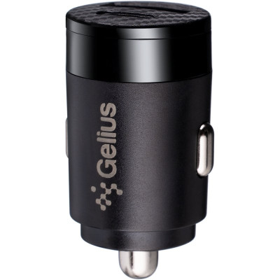 Автомобильное зарядное устройство Gelius Pro Inch Twix (GP-CC010 USB+Type-C QC/PD)(30 Watt) Black
